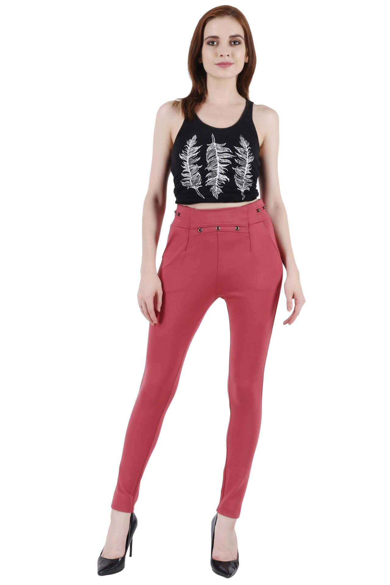 Kaga Dark Pink Jegging